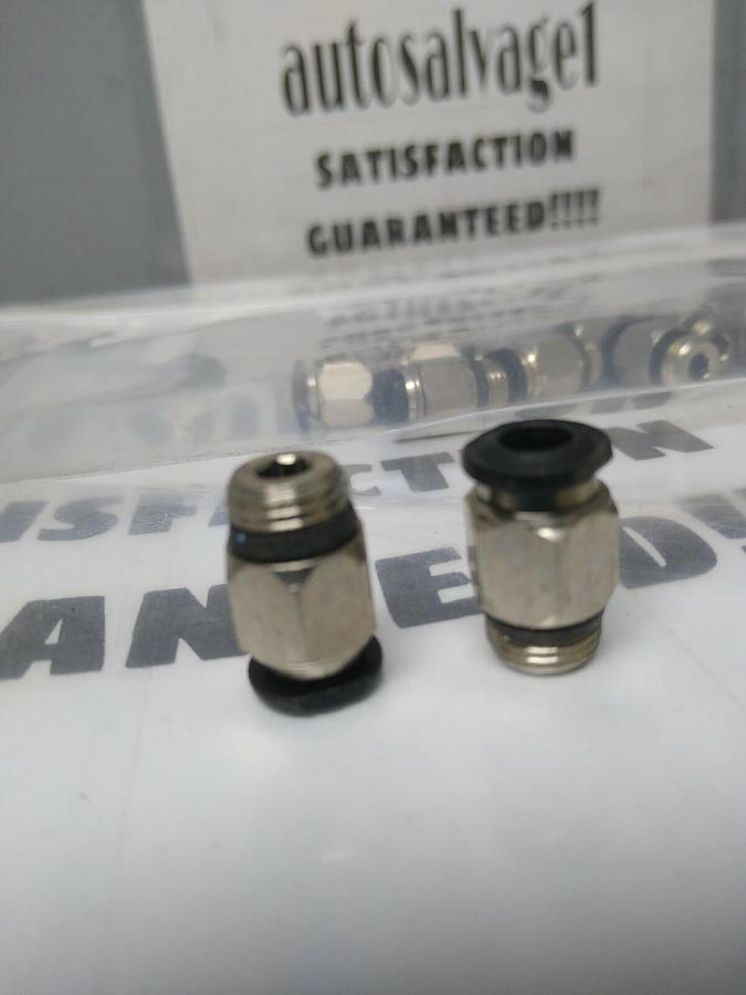 UNBRANDED,61760815,TUBE STRAIGHT MALE CONNECTOR 5MM OD 1/8IN LOT OF 14