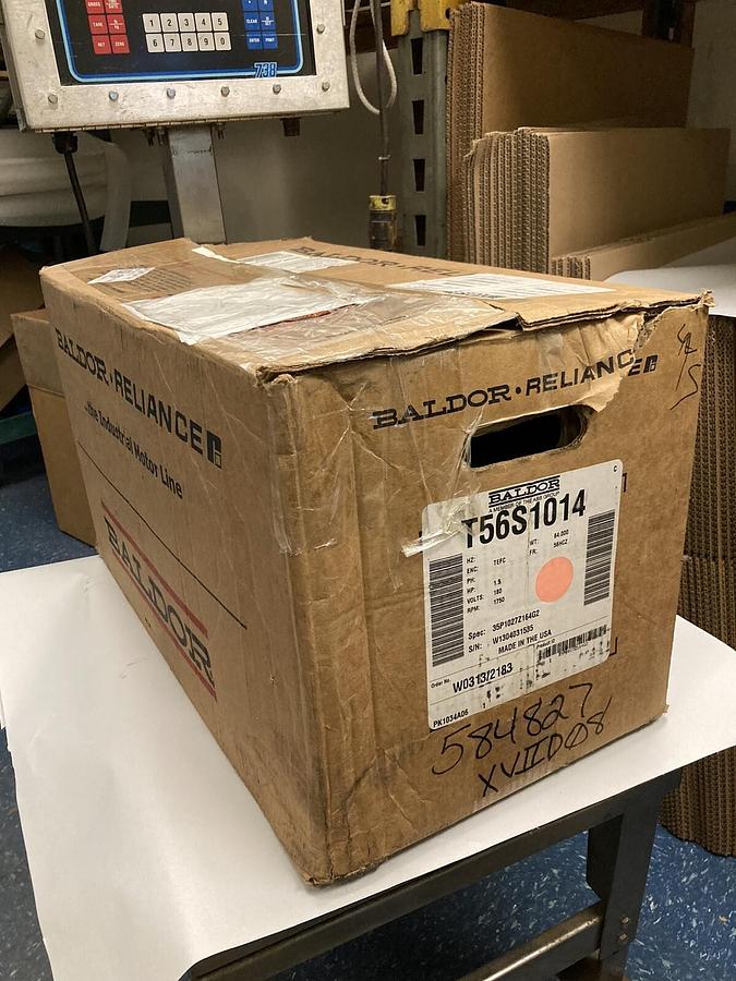 Baldor,T56S1014,1.5HP Motor 1750RPM Frame 56HCZ