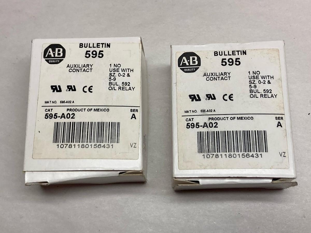 Allen-Bradley,595-A02,Auxiliary Contact Ser A
