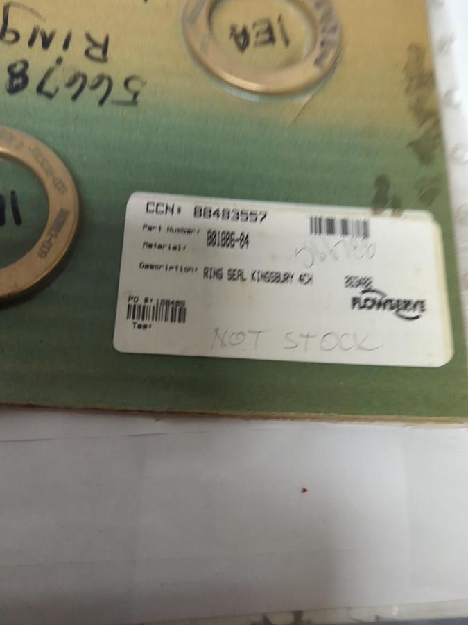 FLOWSERVE,801806-04,RING SEAL KIT NEW