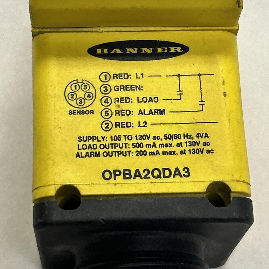 Used BANNER ENGINEERING,OPBA2QDA3,POWER BLOCK