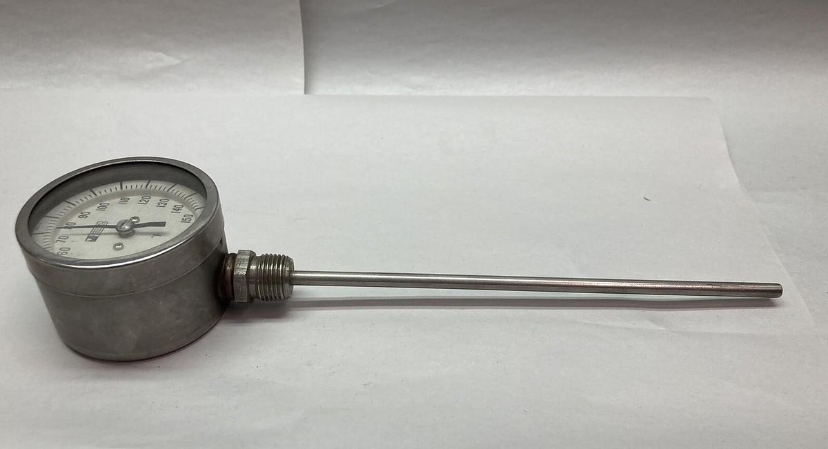 Used Weksler,BM2-40,0-150psi Pressure Gauge