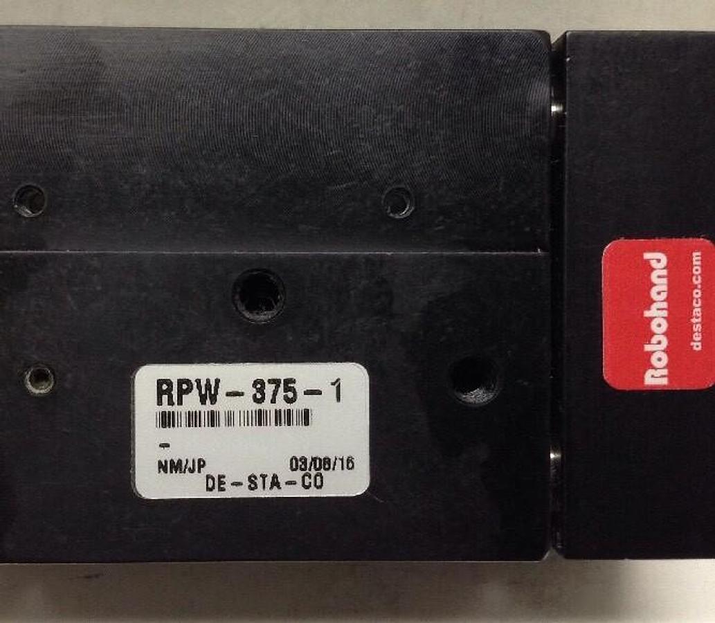 Destaco Robohand,RPW-375-12-Jaw,Heavy Duty Wide Body Parallel Gripper