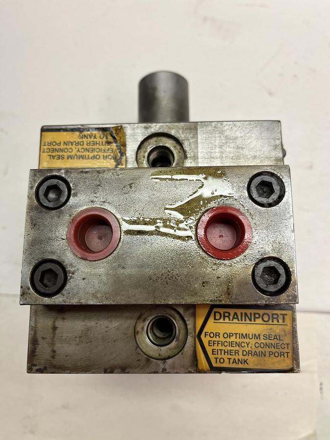Used MICROMATIC ROTAC,MPJ3-21VOIL,HYDRAULIC ROTARY ACTUATOR