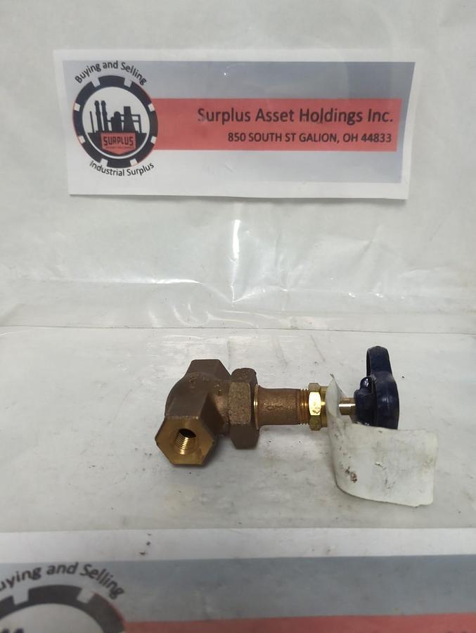 NIBCO,T-275-Y 1/4,TFE DISC GLOBE VALVE 1/4 INCH NOS