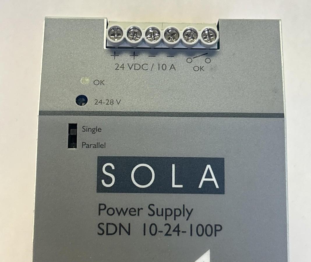 EMERSON SOLA,SDN10-24-100P,POWER SUPPLY 115/230V NOS
