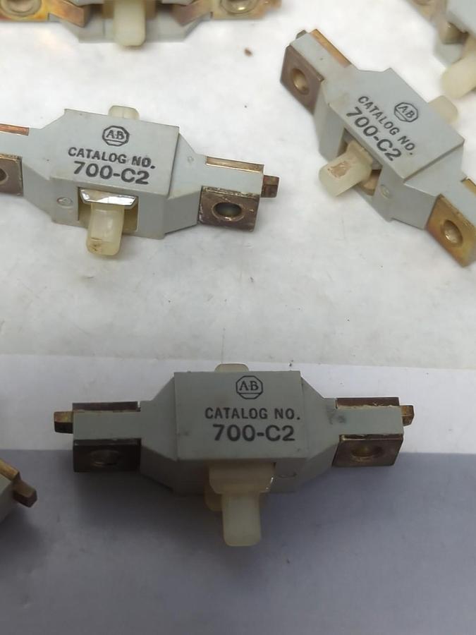 Used ALLEN-BRADLEY,700-C2,CONTACT CARTRIDGE LOT OF 10 PRE-OWNED
