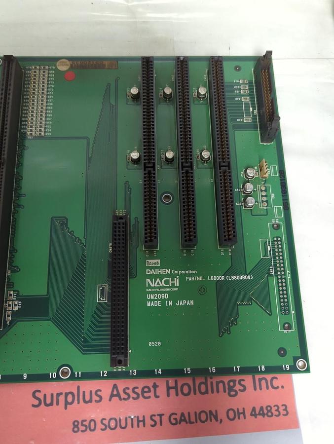 Used NACHI DAIHEN,L8800R (L8800R04),CIRCUIT BOARD PRE-OWNED