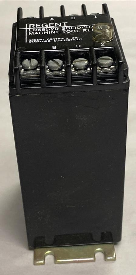 REGENT CONTROLS,ER651-20-120,RELAY 5A 3POLE 115V NOS