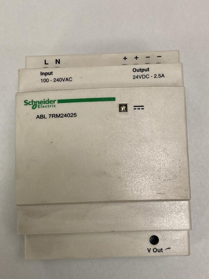 Used Schneider Elecric,ABL7 RM24025,Power Supply 24 VDC 2.5A  60W