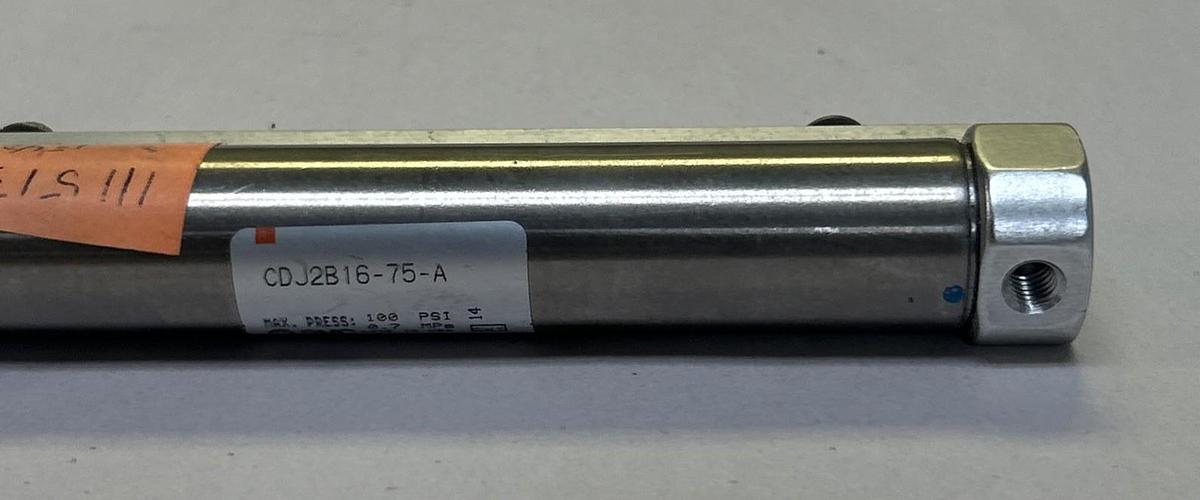 SMC,CDJ2B16-75-A,PNEUMATIC CYLINDER NOS