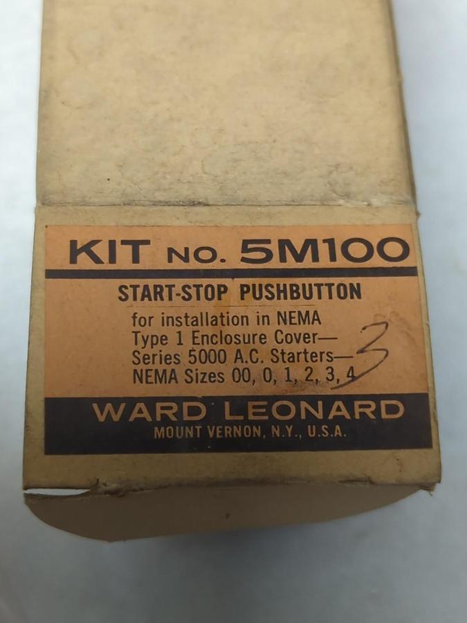 WARD LEONARD,5100,START-STOP PUSH BUTTON NOS