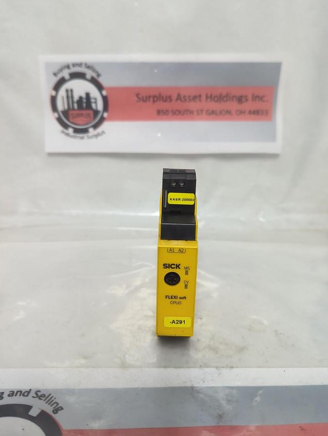 Used SICK,FX3-CPU000000,SAFETY I/O MODULE PRE-OWNED