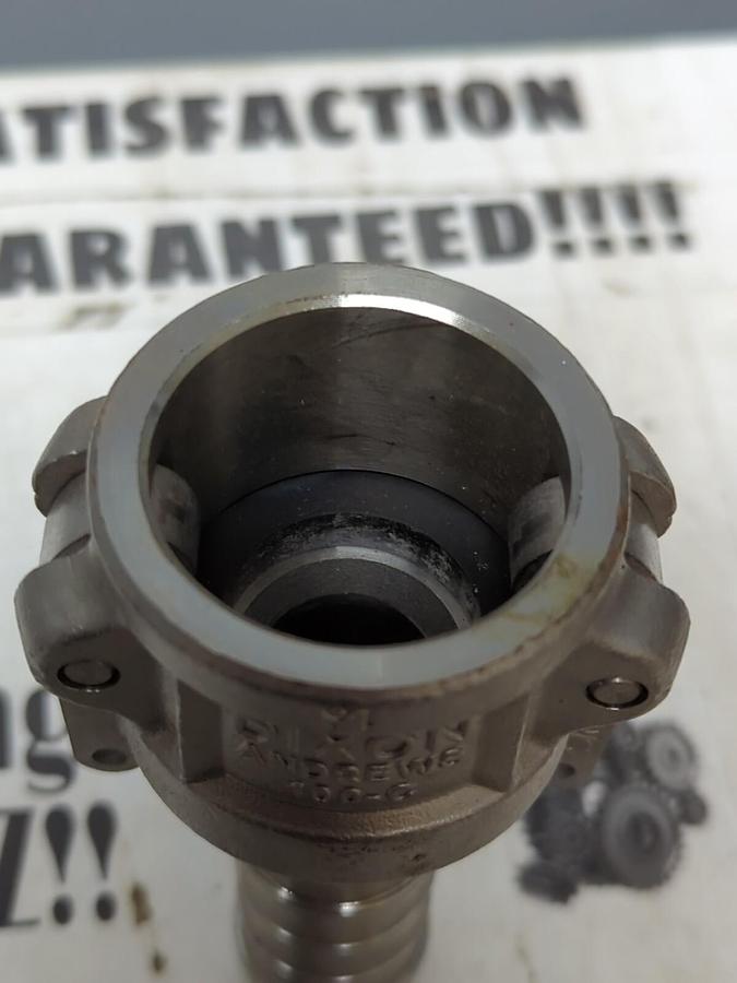 DIXON,100-C,1 INCH CAM HOSE COUPLING STAINLESS STEEL NOS