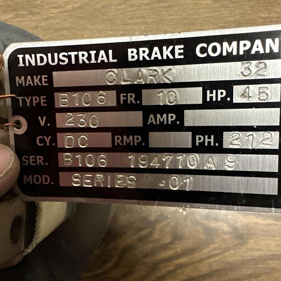 Clark,B106 109710,Encapsulated Brake Coil Series .01 FR 10 45 HP