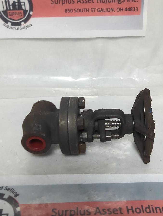 Used HENRY VOGT,B-34873 R28,GATE VALVE 1/2 INCH PRE-OWNED