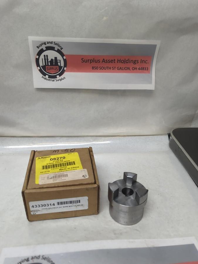 BOSTON,08270,STEEL COUPLING HALF BORE FC25 3/4 INCH NOS