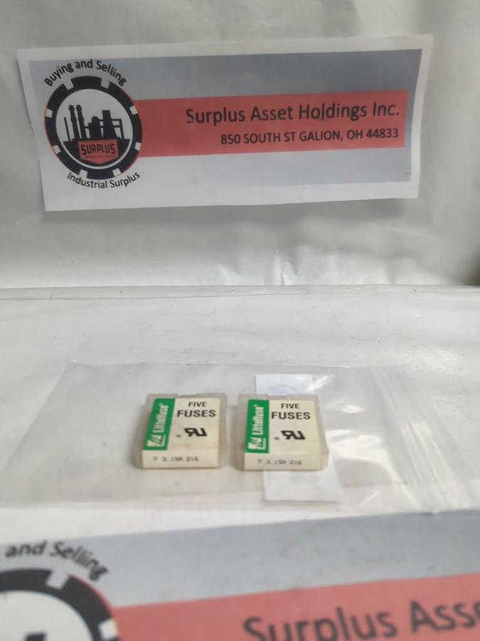 LITTELFUSE,F 3.15A 216,FUSE LOT OF 10 PCS NOS