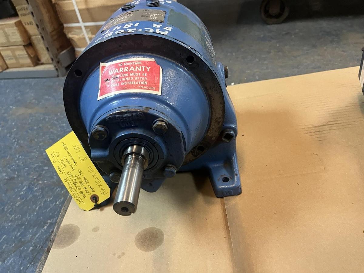 Used WESTINGHOUSE,184G10D,GEAR DRIVE 3HP 9.3 RATIO INPUT 1750RPM 184T