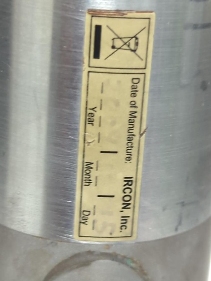 Used IRCON MODLINE,5G-1415000,INFARED THERMOMETER SENSOR PRE-OWNED