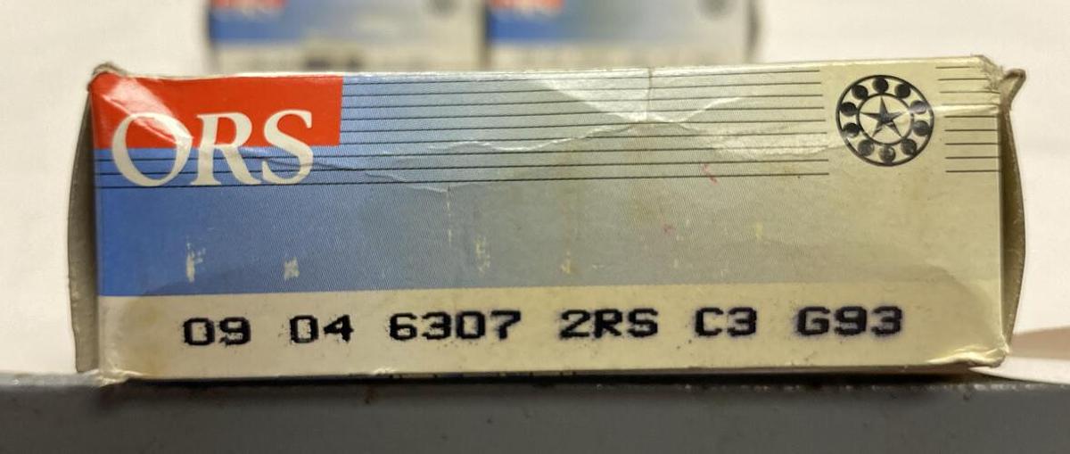 Used ORS,09-04-6307-2RS-C3-G93,Bearing Lot 3