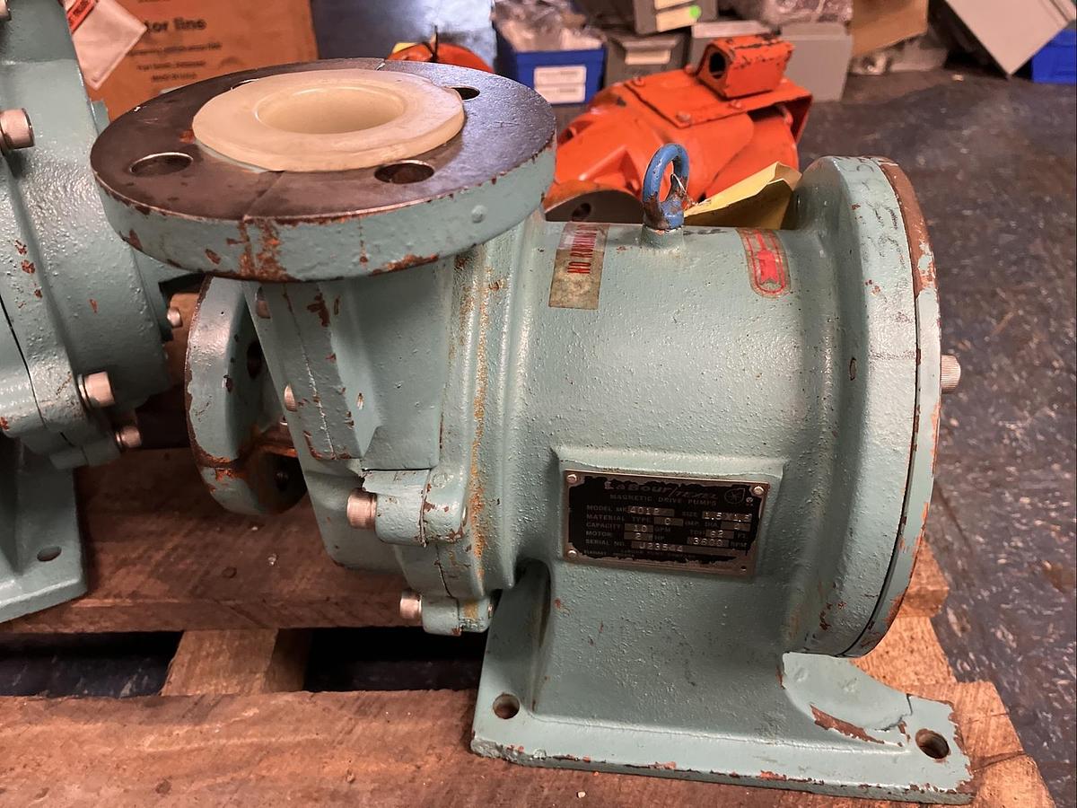 Used LA BOUR TEXEL,4012,1.5X1.5 MAGNETIC DRIVE CHEMICAL PUMP