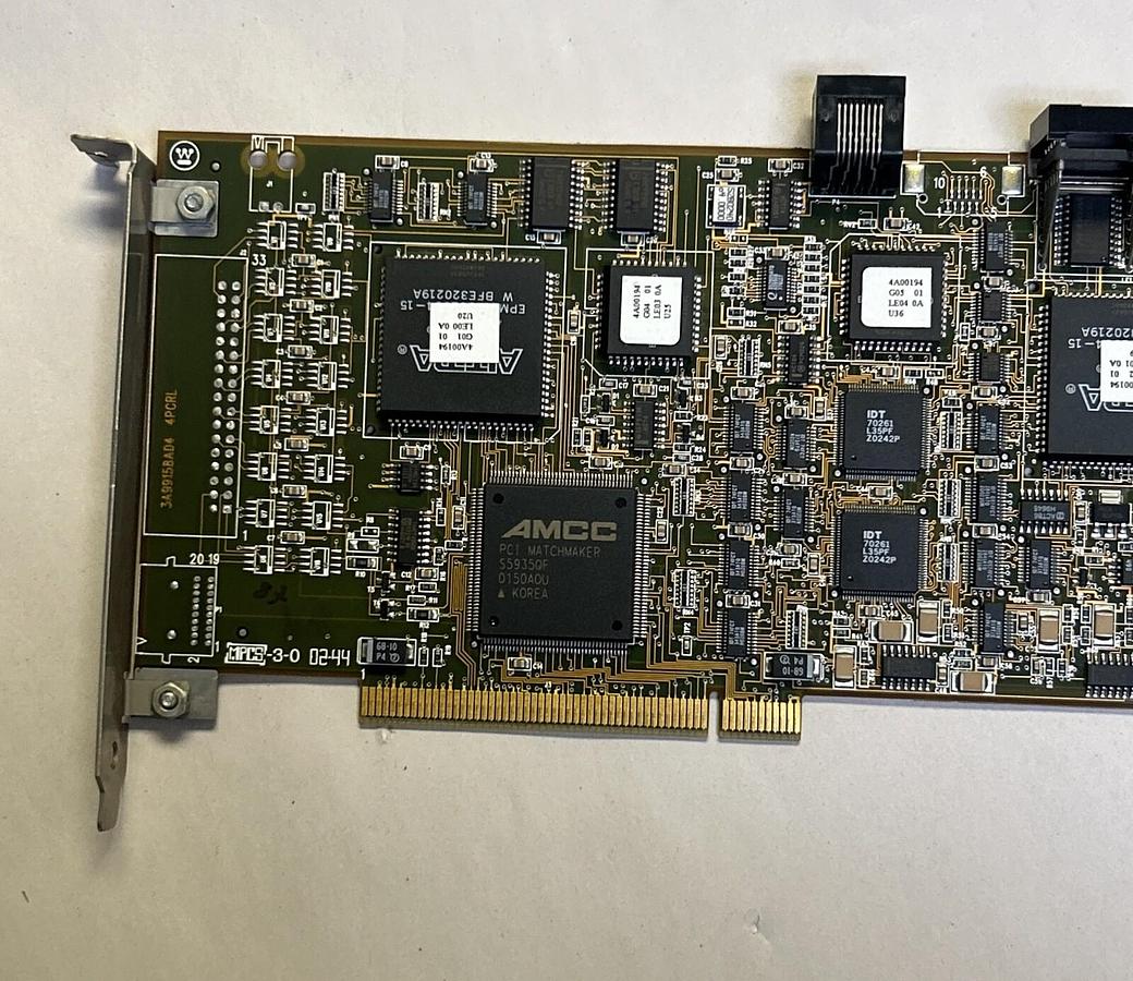 Used WESTINGHOUSE,3A99158G01,INTERFACE CIRCUIT BOARD