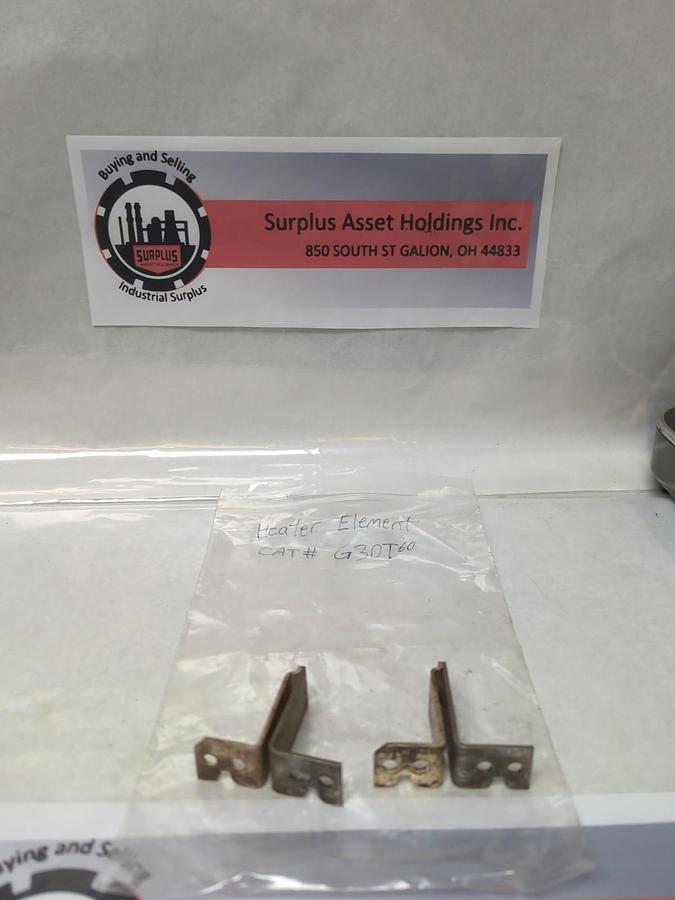 Used GOULD,G30T60,OVERLOAD HEATER ELEMENT LOT OFO 2 PRE-OWNED
