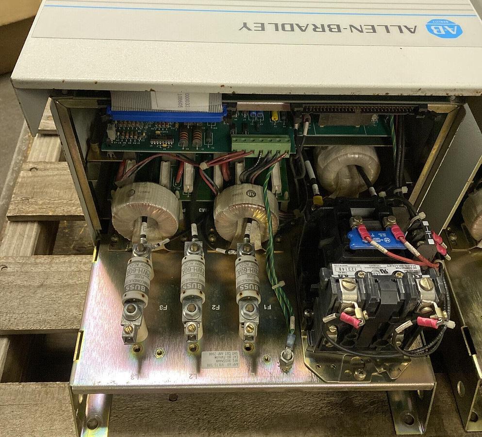 Used ALLEN BRADLEY,1395-B69-C1-P51,DC DRIVE 460 VAC INPUT 500 VDC OUTPUT 20 HP