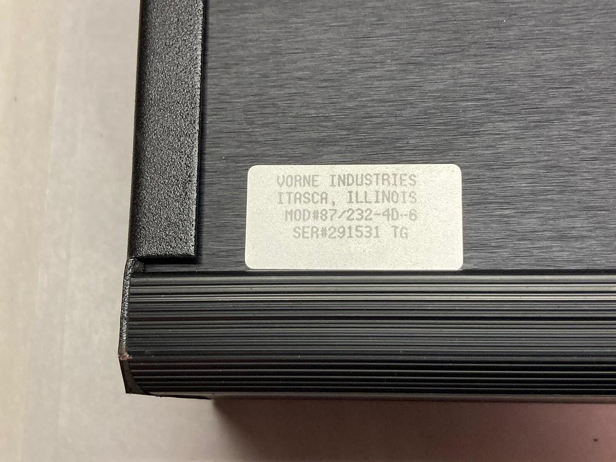 Vorne Industries,Model 87/232-4D-6,Digital Display