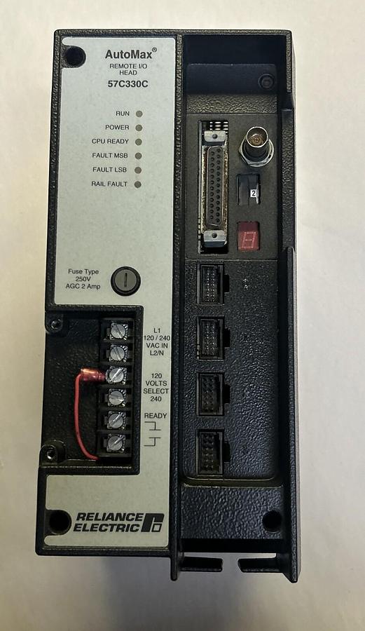Used RELIANCE,57C330C,REMOTE I/O HEAD