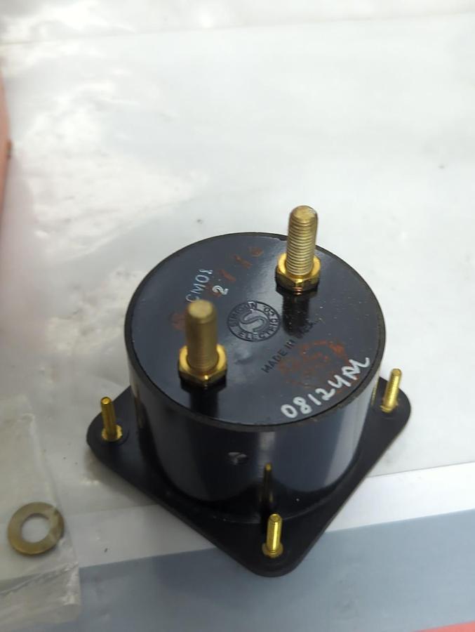 SIMPSON,SM157,PANEL METER 0-600 AMPERES NOS