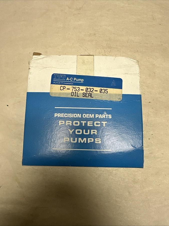 Used ITT,CP-753-032-035,Oil Seal