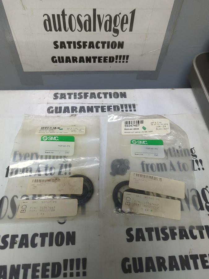 Used SMC,MGP40-PS,SEAL KITS LOT OF 2 NOS