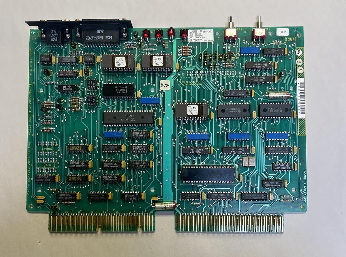 Used GE FANUC,IC600CB514K,COMMUNICATIONS CONTROL MODULE