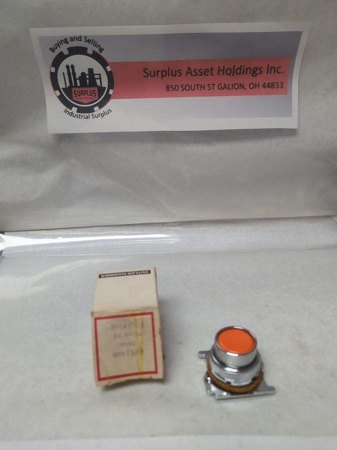 CUTLER-HAMMER,10250 T109,STD. PUSHBUTTON OPERATOR ORANGE NOS