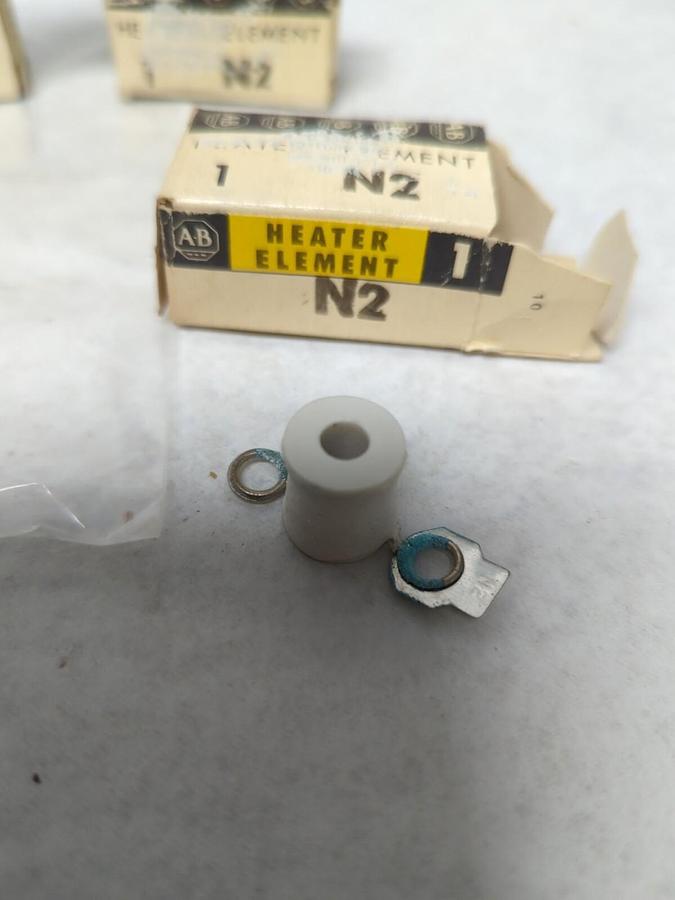 ALLEN BRADLEY,N2,OVERLOAD RELAY HEATER ELEMENT LOT OF 6 NOS