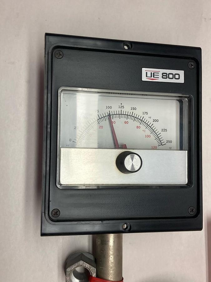 Used United Electric,Type 800 Model 6BS, Range 0-250 Degrees 15A 480Vac
