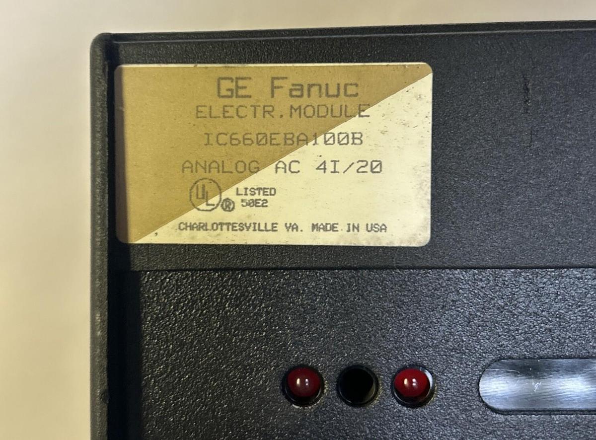 Used GE FANUC,IC660EBA100B,ELECTRONIC MODULE