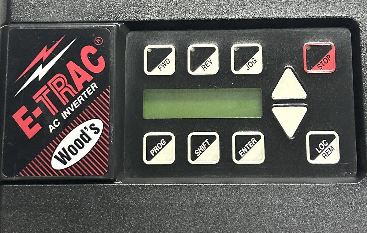 Used TB WOODS,WFC4002-0CHT,AC DRIVE IINVERTER 2HP 460V 4.1A