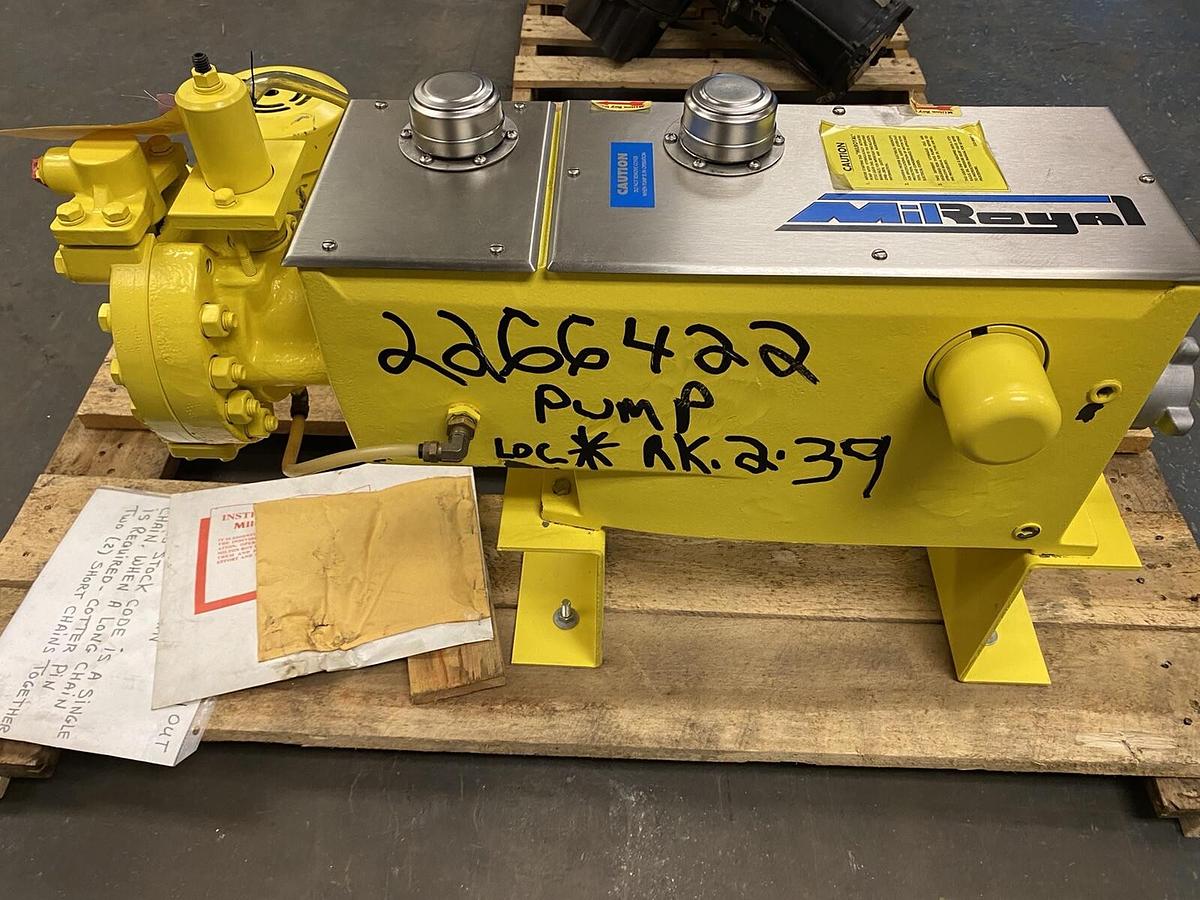 MILTON ROY,MBH161-8HPBCB-4SEST11NN11,METERING PUMP 26GPH 220PSI