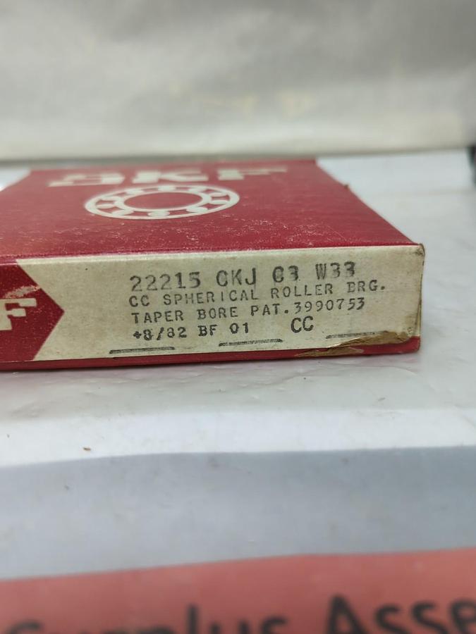 SKF,22215 CKJ C3 W33,SPHERICAL ROLLER BEARING NOS