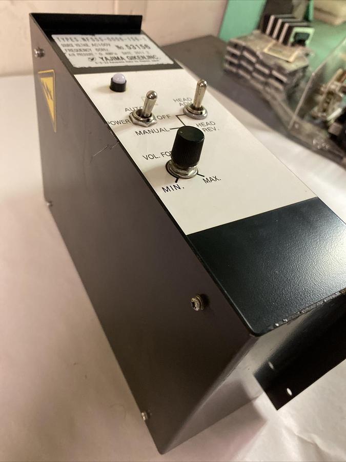 Used YAJIMA GIKEN,NFSSS-0006-IS6-1,Nut Feeder Controller