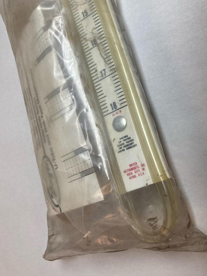 Dwyer Flex-Tube,100 PSI,Manometer Gauge