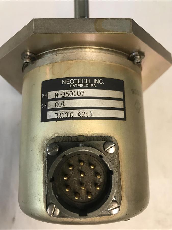 Used Neotech,N350107,Resolver Ratio 42:1 Encoder