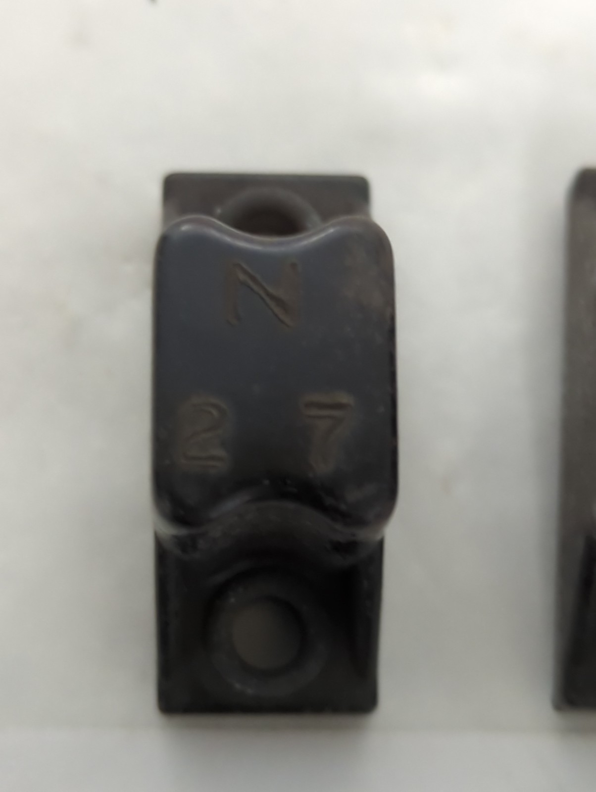 Used ALLEN BRADLEY,N27,THERMAL OVERLOAD PROTECTION HEATER ELEMENT LOT OF 3 PRE-OWNED