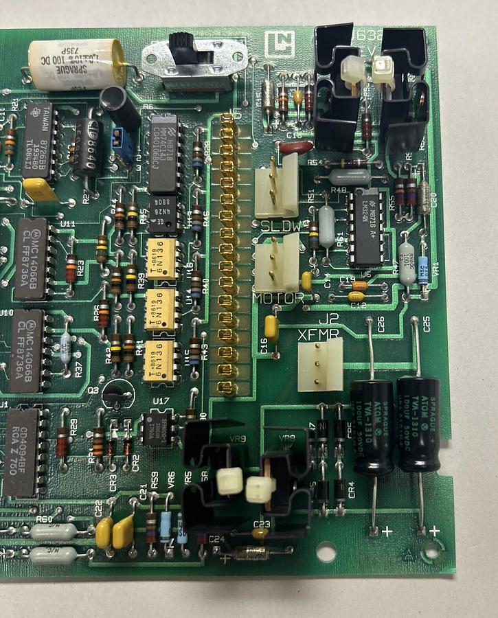 LEEDS & NORTHRUP,063232,ANALOG CONTROL BOARD NOS