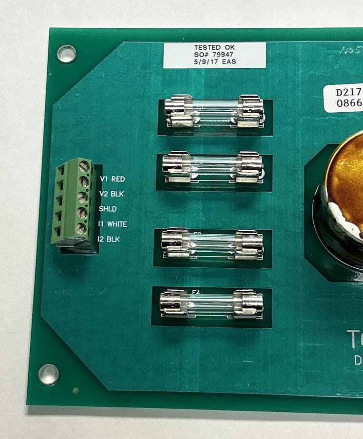 Used TOCCO,D-217654-PT1,INVERTER CONTROL CARD