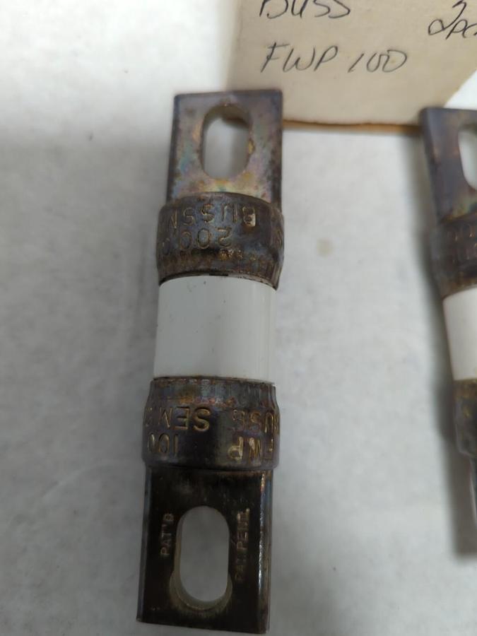 BUSS,FWP-100,SEMICONDUCTOR FUSE 100 AMP LOT OF 2 NOS