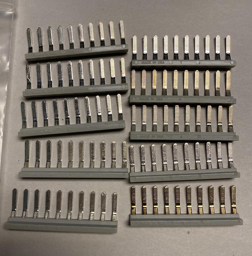 Allen-Bradley,1492-SJ5-10,SER B Side Jumpers For Terminal Blocks Pack Of 10 NEW